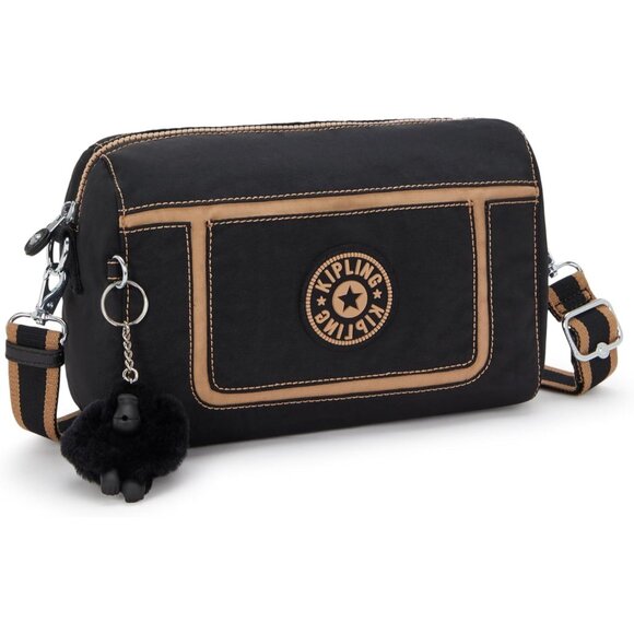 Women's Crossbody Bag Zip Closure Black Petite Durable Everyday Use - Picture 4 of 5